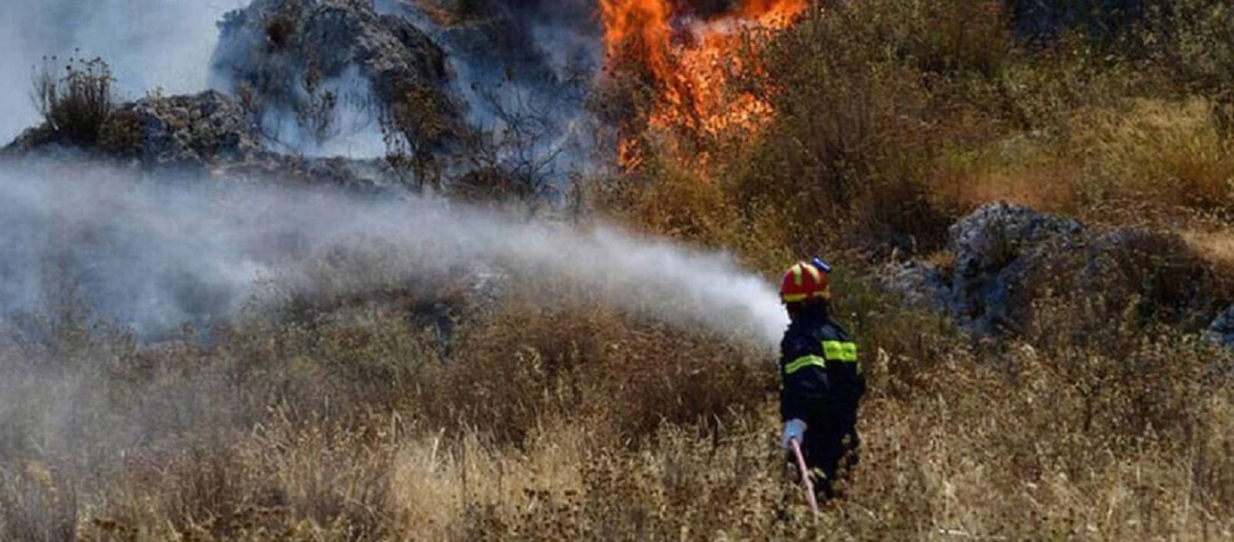 Σε εφτά περιοχές ο κίνδυνος πυρκαγιάς είναι αύριο υψηλός - Δείτε τον χάρτη (φώτο)